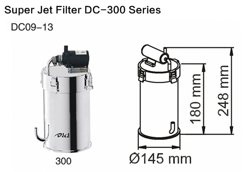 DICI Super Jet Filter DC-300 Series Dc 09-13