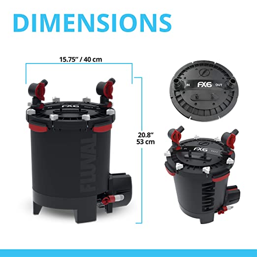 Fluval FX6 High Performance Canister Filter - Petsgool Online