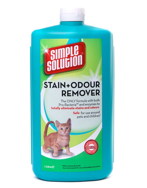 Simple solution stain and odor outlet remover