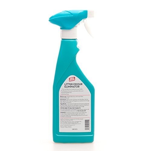 Simple Solution, Cat Litter Odour Eliminator, 500 ml - Petsgool Online