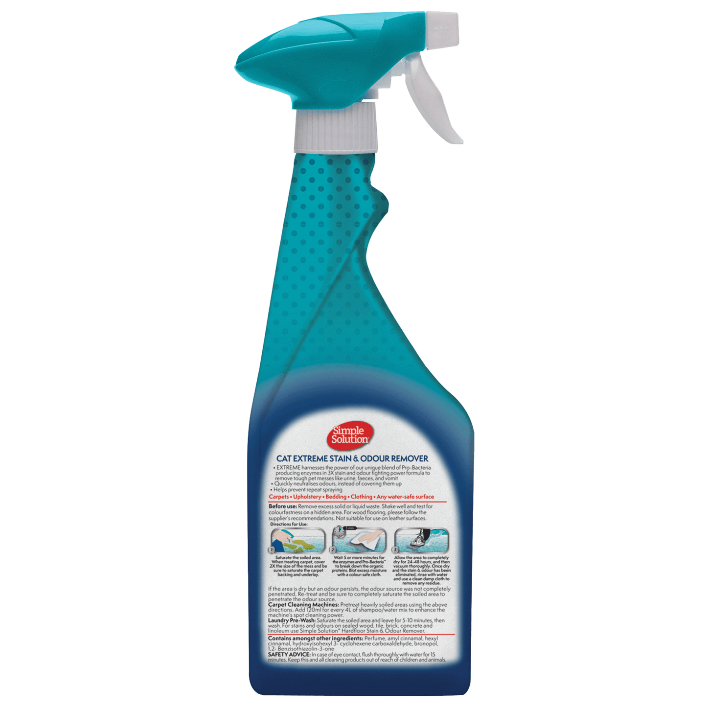 Simple Solution, Cat Stain & Odor Remover, 500ml - Petsgool Online