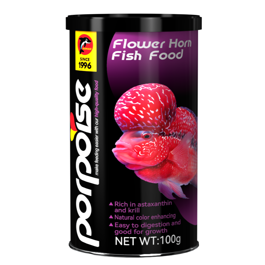 Porpoise Flowerhorn Fish Food (100 Grams)