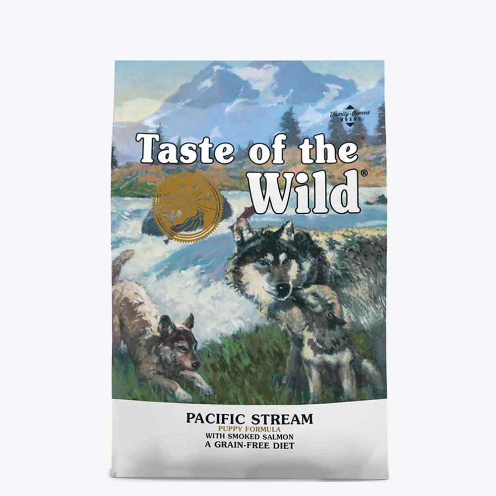 Taste of the Wild Pacific Stream Grain Free Dry Puppy Food - Smoked Salmon 5.6kg