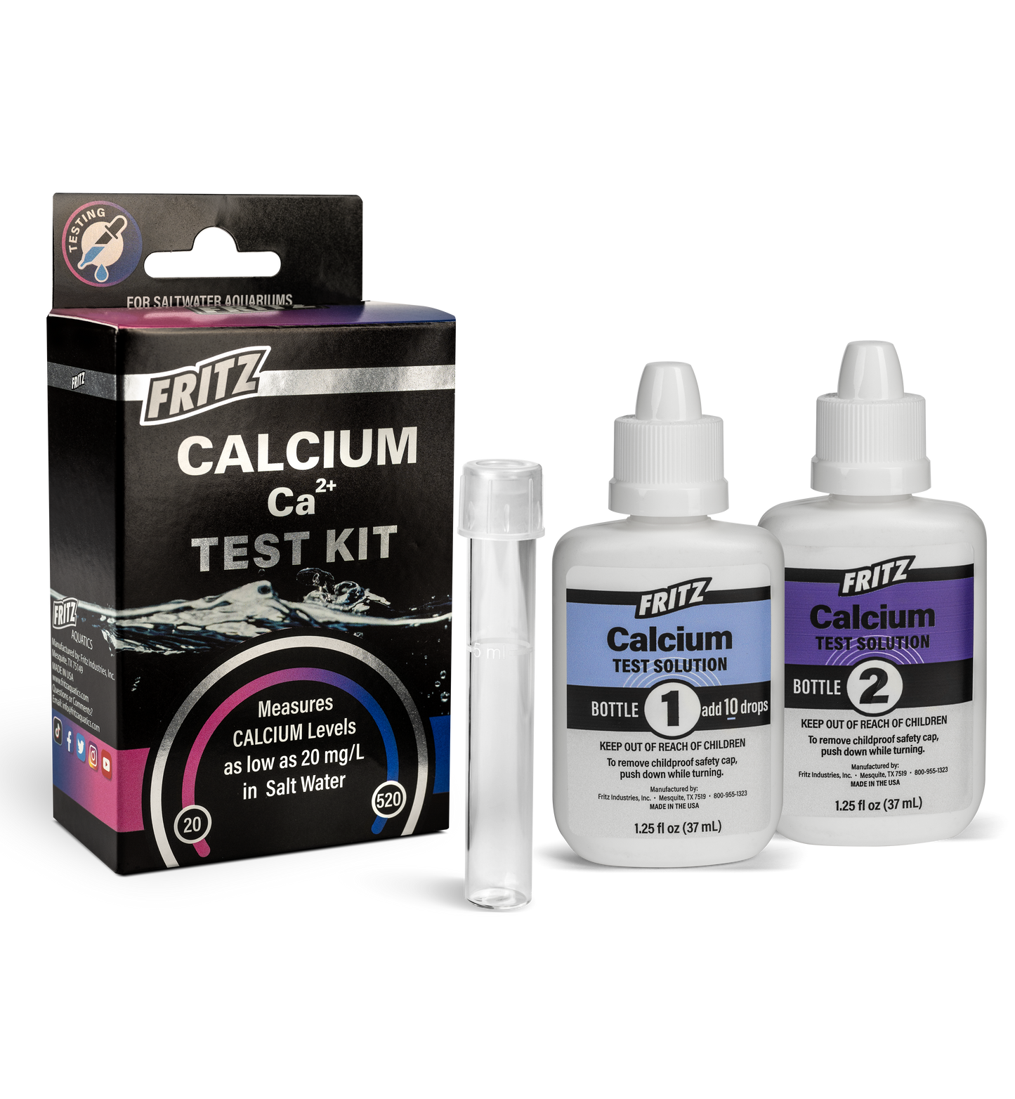 Fritz Aquatics Calcium Liquid Test Kit