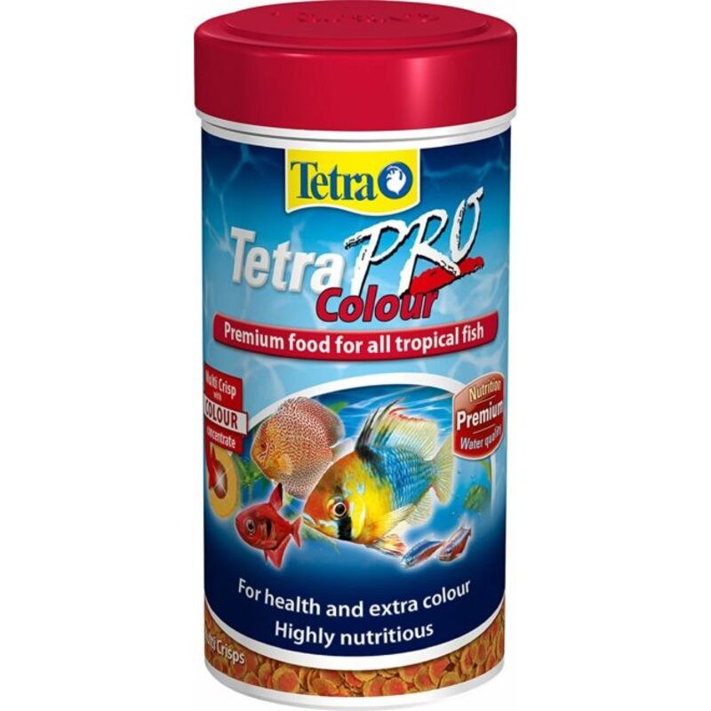 Tetra Pro Colour Crisps Tropical Fish Food (55g/250ml.)