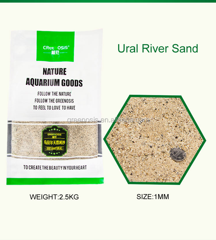 Greenosis Ural Natural Sand (1mm) 2.5kg