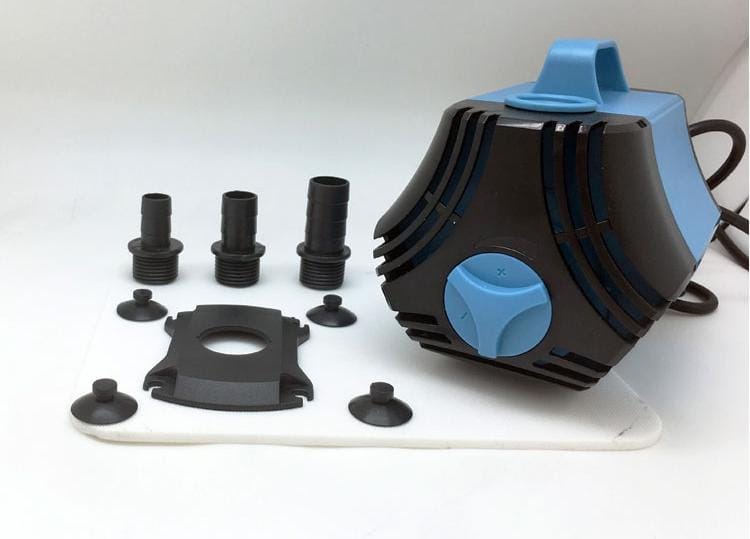 WATERBEAR T206 SUBMERSIBLE AQUARIUM WATER PUMP 3500L/H 60W WITH FLOW ADJUSTER - Petsgool Online