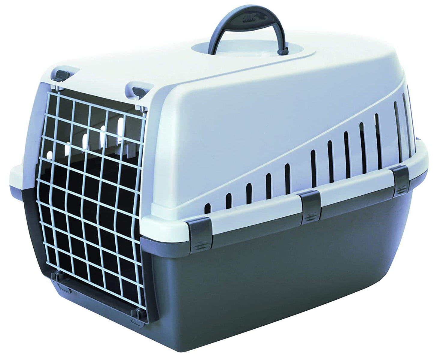 Savic Trotter 1 Pet Carrier, 19 x 13 x 12 inch, Dark Grey - Petsgool Online