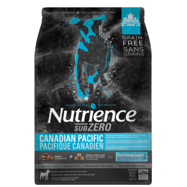 Nutrience subzero online puppy food