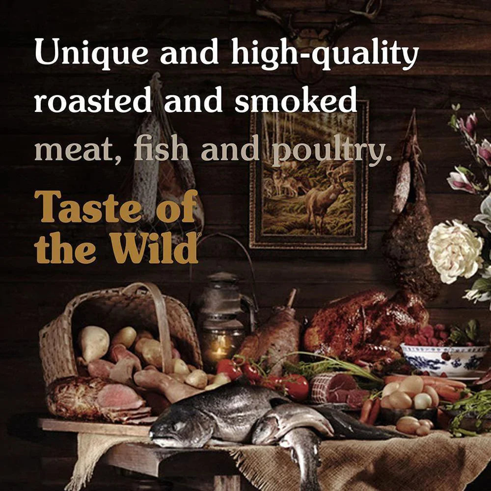 Taste of the Wild Pacific Stream Canine Formula Grain Free Adult Dry Dog Food - Smoked 18kg Salmon