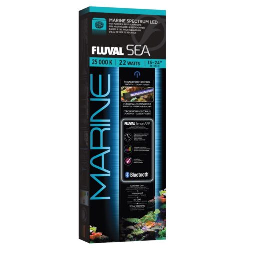 Fluval Marine 3.0 Bluetooth LED, 22W, 15-24″ / 38-61 cm