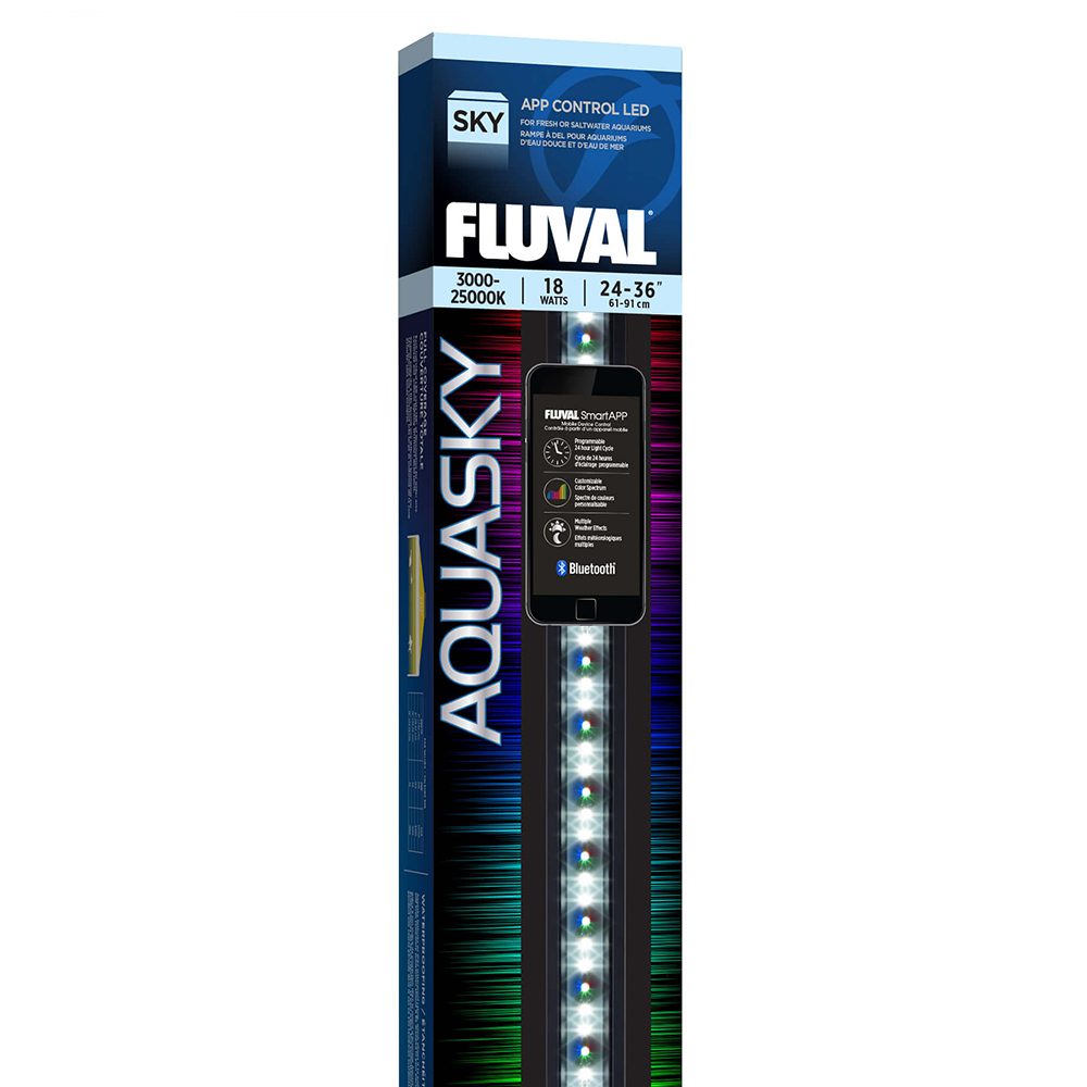 Fluval Aquasky Bluetooth LED, 18 W, up to 36″ (91 cm)