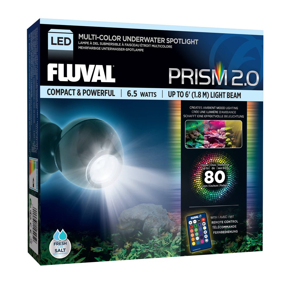 Fluval Prism Multi-Color Underwater Spotlight LED, 6.5 W