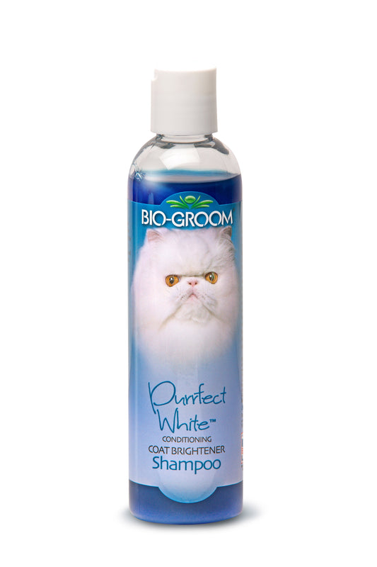 Bio-Groom Purrfect White Cat Conditioning Shampoo, 236 ml - Petsgool Online