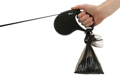 Trixie Germany Universal dirt bag/toy holder, 14 × 4 cm, black - Petsgool Online