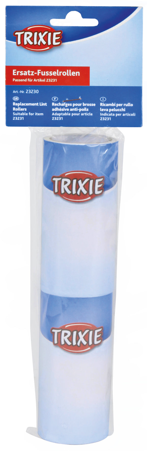 Trixie,Replacement Lint Rollers, 2 rolls of 60 sheets - Petsgool Online