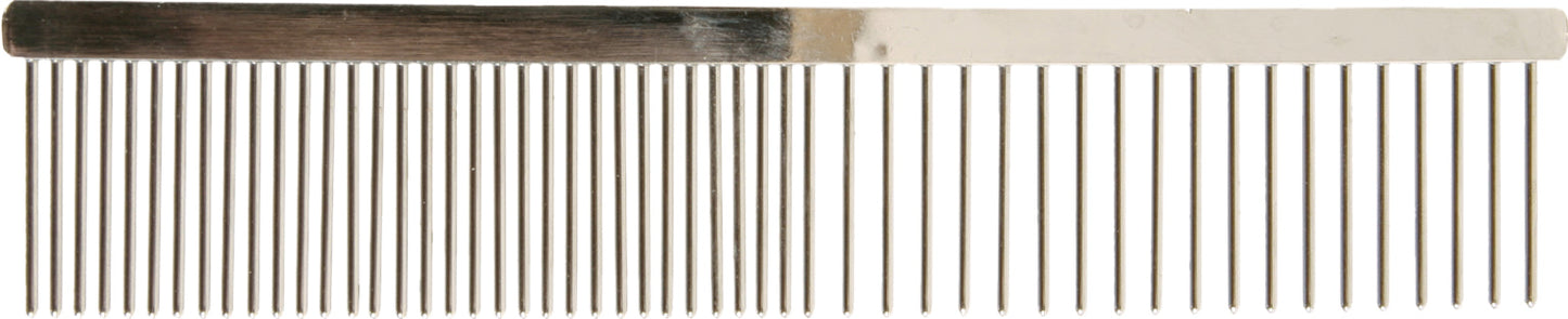 Trixie Comb, medium/coarse, metal, 16 cm - Petsgool Online