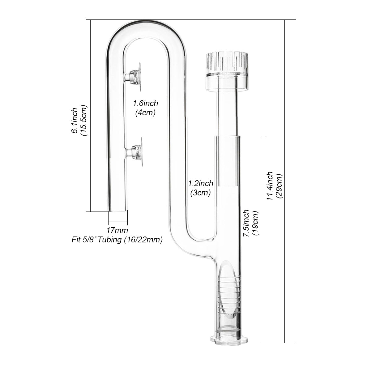 FZone Skimmer LILY KITS 17MM (Inflow / outflow / cleaning brush)