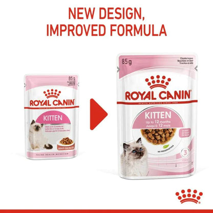 Royal Canin Kitten Gravy 85g (12 Packs)