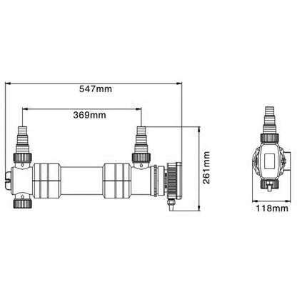 Sunsun CUV 636 UVC Sterilizer Lamp - Petsgool Online