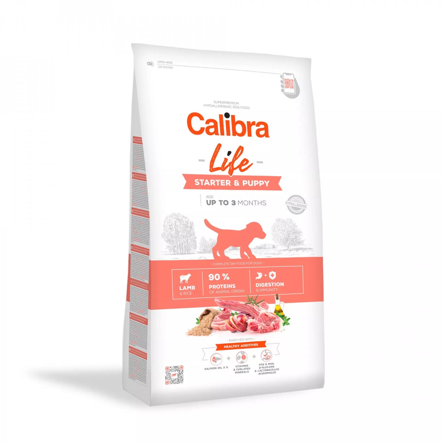 Calibra Dog Life Starter & Puppy 2.5kg - Petsgool Online