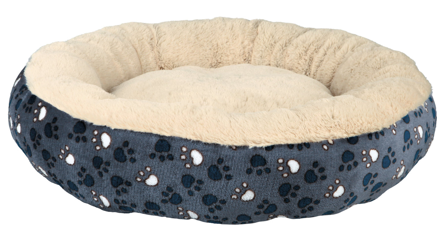 Trixie Tammy Bed For Pets-Donut Bed Blue/Biege - Petsgool Online