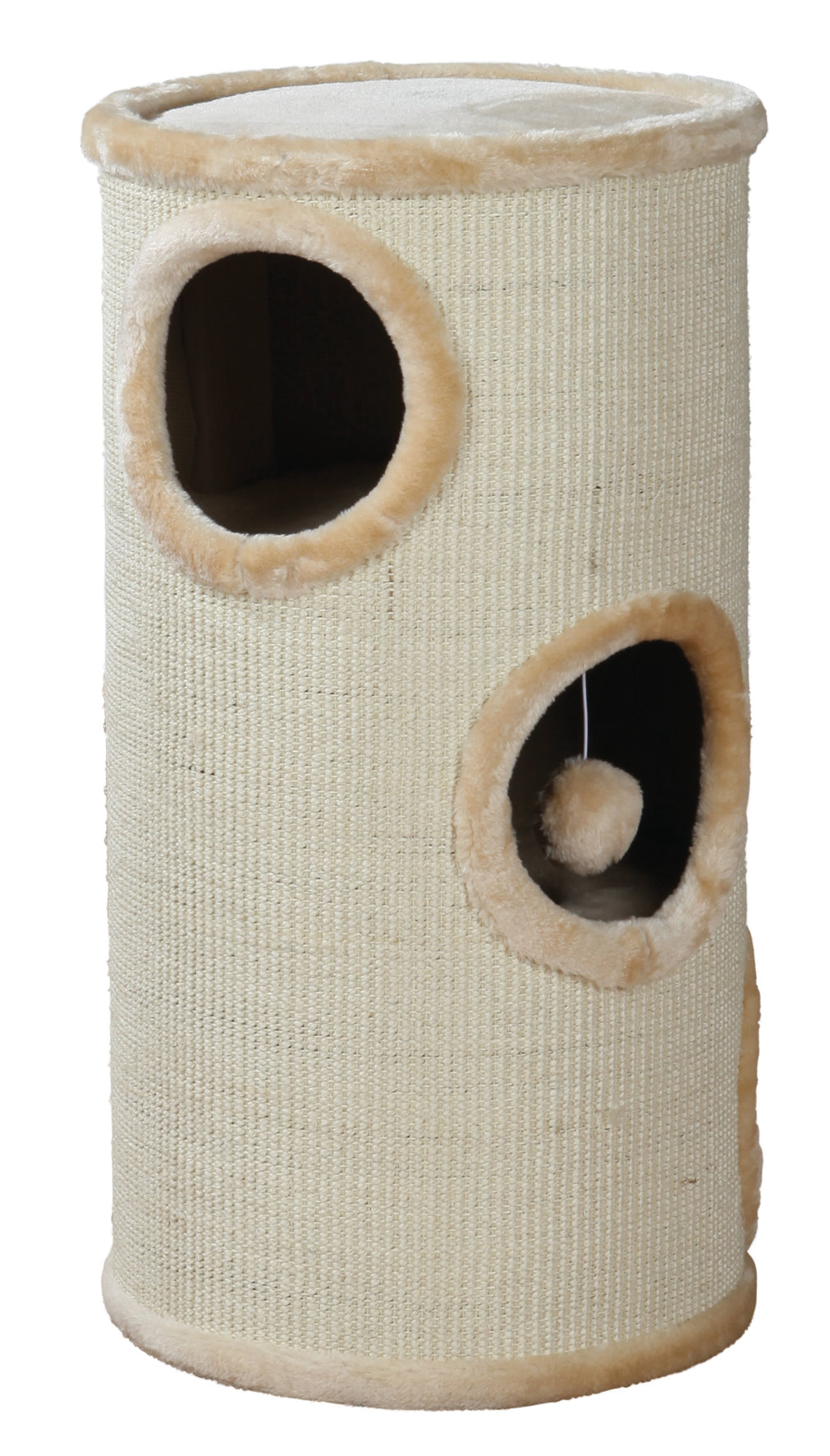 Trixie Samuel 3-Storey Cat Tower, Beige, 36 x 70 cm - Petsgool Online