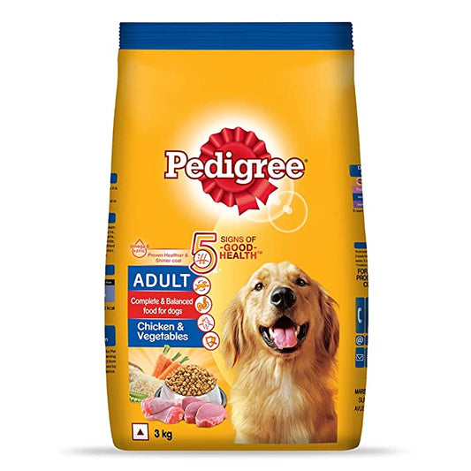 Pedigree Adult Chicken & Vegetable 20kg - Petsgool Online