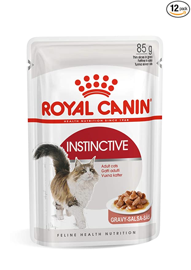 Royal Canin Adult Instinctive Wet Cat Food 85g (12 Pack) - Petsgool Online