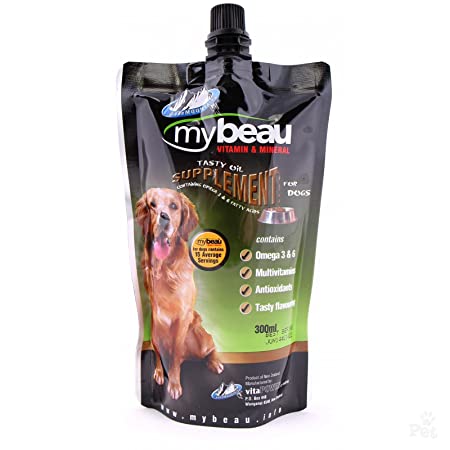 My Beau Tasty Oil Supplement for Dog 300ml - Petsgool Online