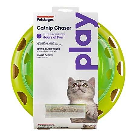 Petstages Catnip Chaser, Independent Cat Play Toy, 24 cm - Petsgool Online
