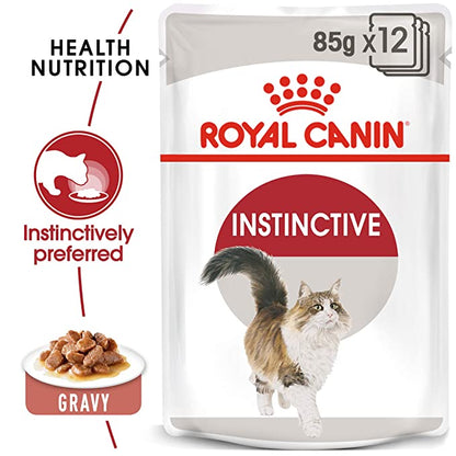 Royal Canin Adult Instinctive Wet Cat Food 85g (12 Pack) - Petsgool Online