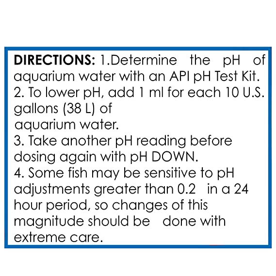 API PH Down 118ml - Petsgool Online