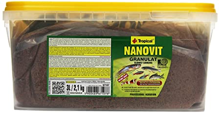 Tropical Nanovit Granulat fish food 3L - Petsgool Online