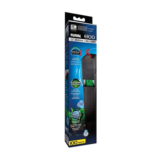 Fluval E100 Electronic Heater, 100W, up to 120L