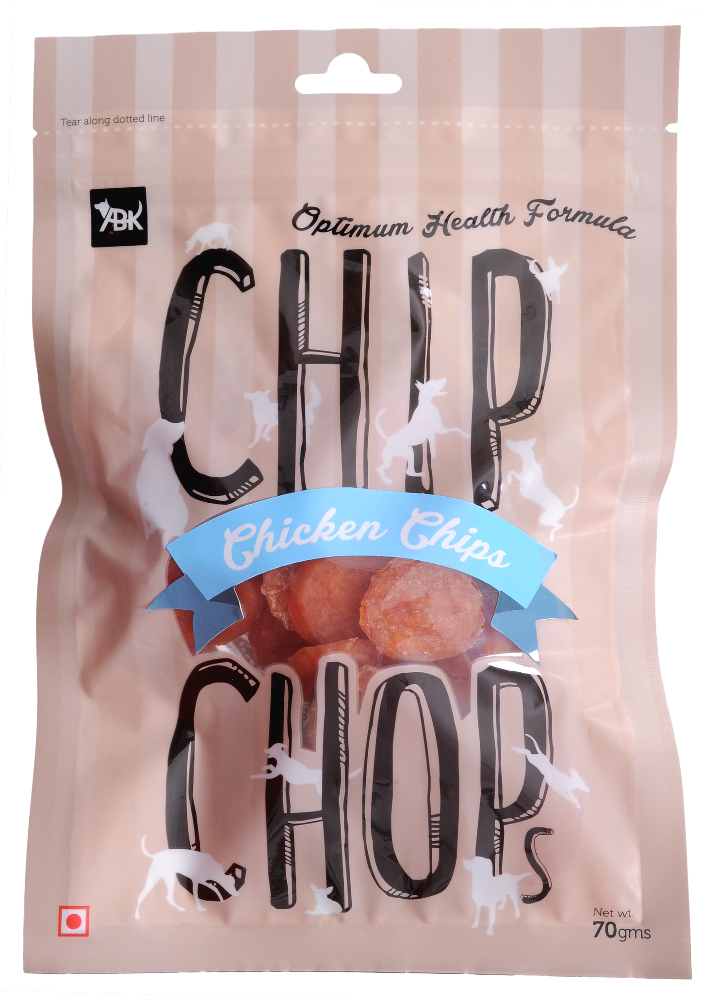 Chip Chops Dog Treats - Chicken Chips Coins - 70 g - Petsgool Online