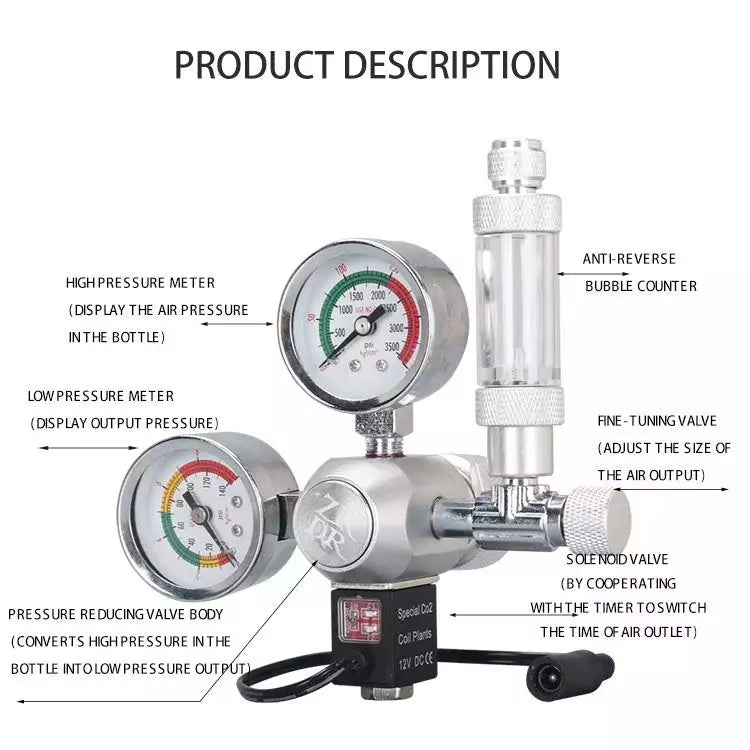 ZRDR | Wyin Co2 Regulator