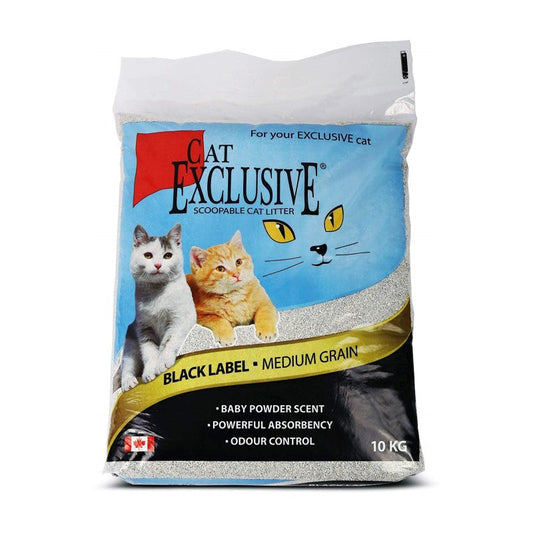 Cat Exclusive scoopable cat litter,Black Label Medium Grain | Petsgool - Petsgool Online