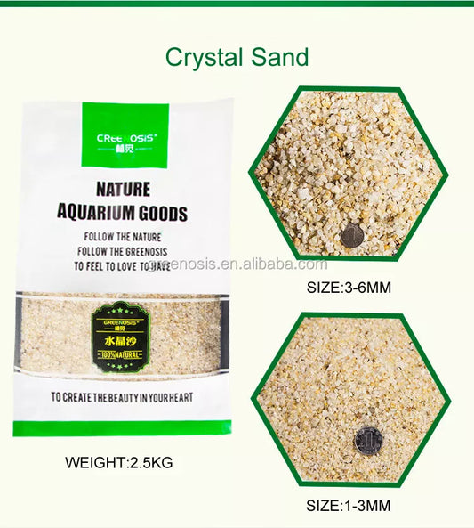 Greenosis Crystal Sand (2-4mm) 10kg