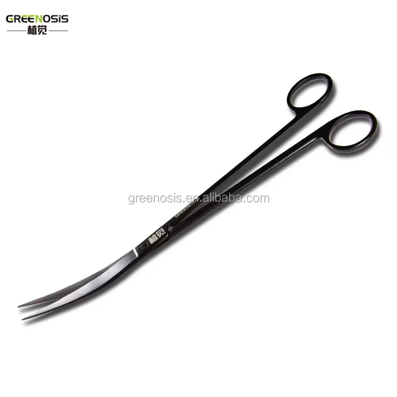 Greenosis Black Curved Scissor 25cm