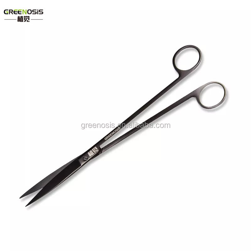 Greenosis Black Straight Sccissor (25cm)