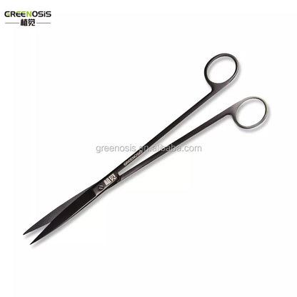 Greenosis Black Straight Sccissor (25cm)
