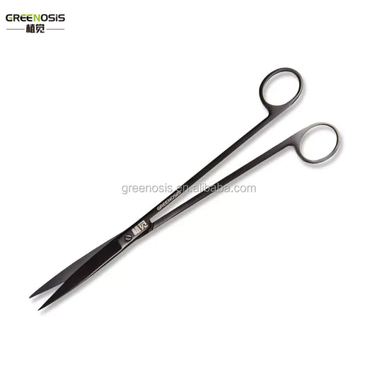 Greenosis Black Straight Scissor 25cm