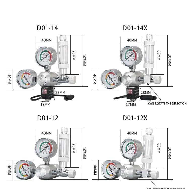 ZRDR | Wyin Co2 Regulator