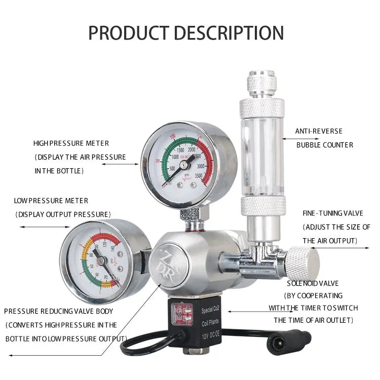 ZRDR | Wyin Co2 Regulator