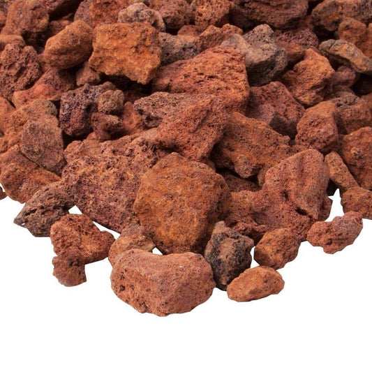 Red Lava Rocks(Mix Size 1Kg)