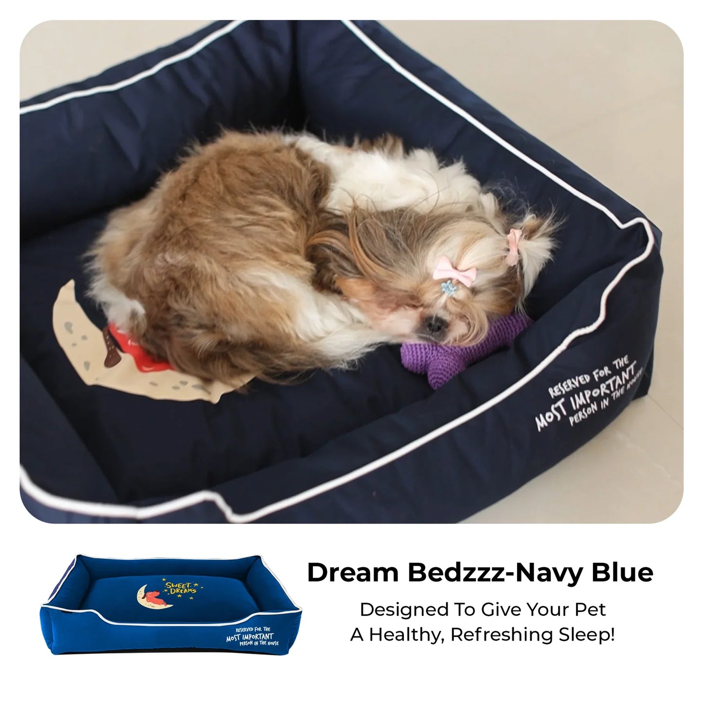 Captain Zack  Dream bedzzz M-L Navy Blue