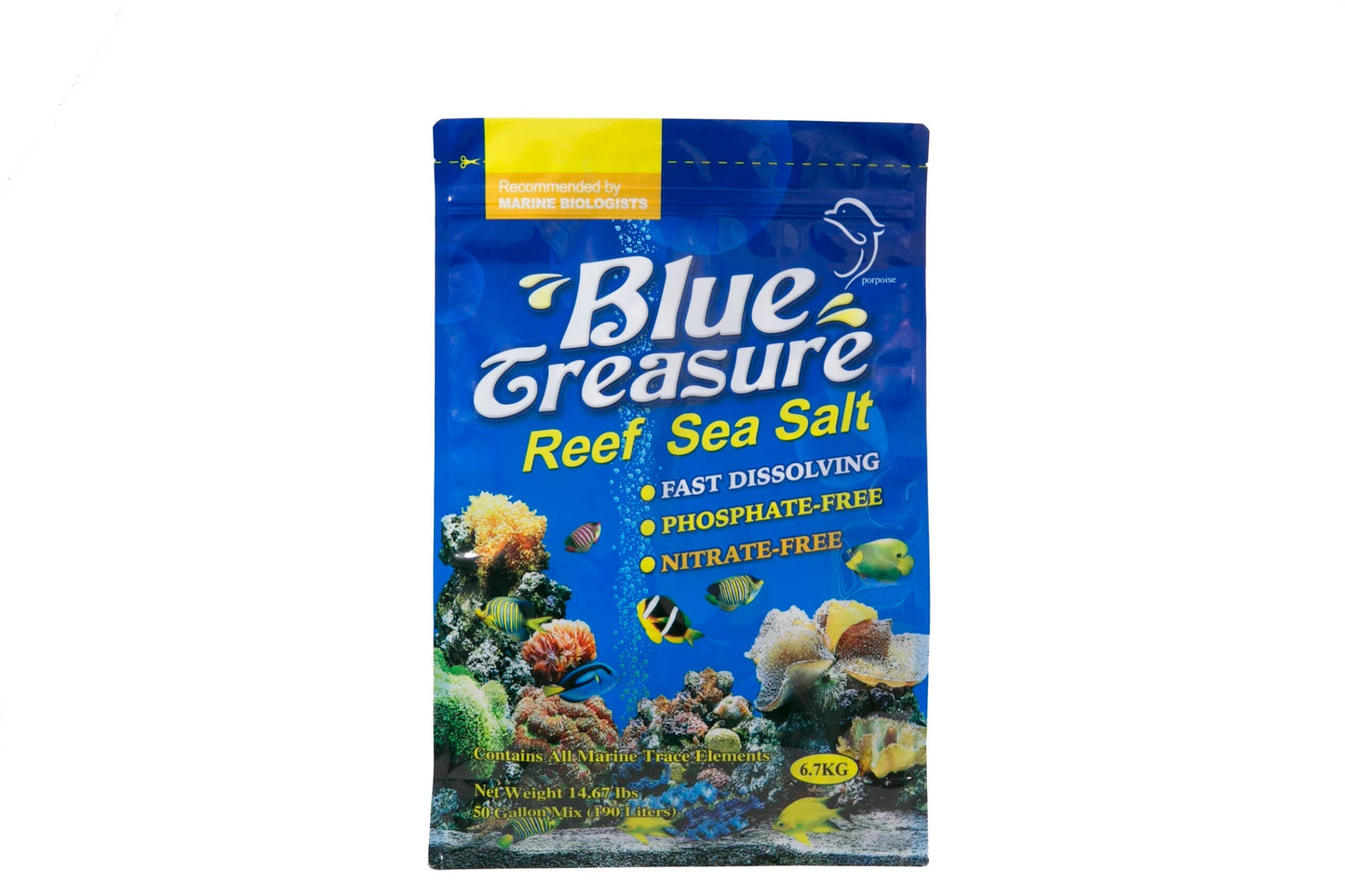 Blue Treasure Reef Sea Salt for Saltwater 20KG Carton | Marine Aquarium Tanks