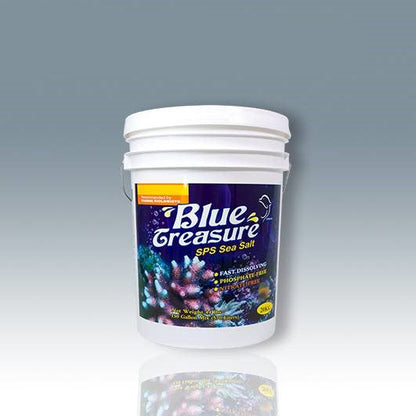 Blue Treasure SPS Sea Salt for Saltwater 20KG Bucket | Marine Aquarium Tanks