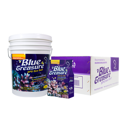 Blue Treasure SPS Sea Salt for Saltwater 20KG Bucket | Marine Aquarium Tanks